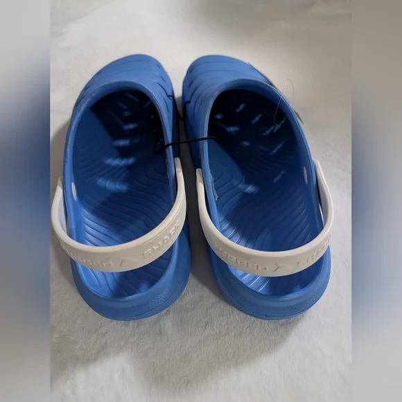 Men clogs size 12, blue color, washable comfortable - Picture 4 of 5